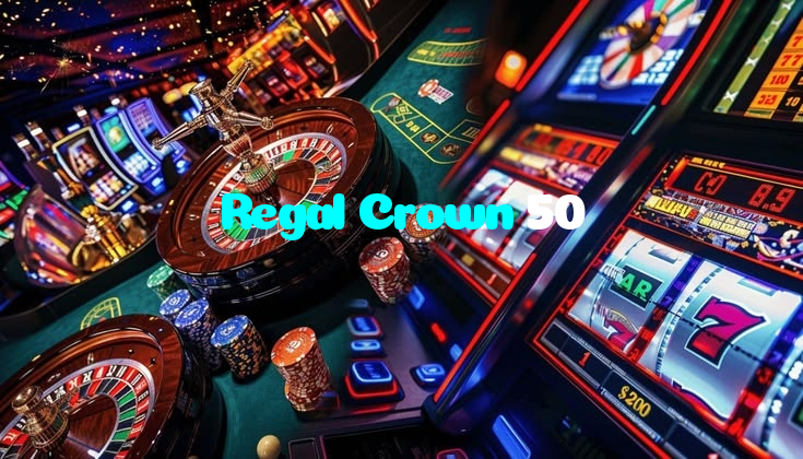 Regal Crown 50 خوش آمدید بونس +600% پیشکش موبائل ایپ کے پروموشن سیکشن میں دکھائی دیتی ہے۔