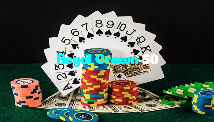 Regal Crown 50 casino presented on mobile device in Pakistan with slots and live games